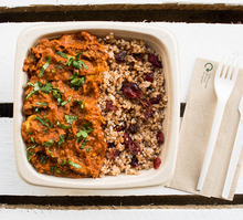 Chicken Tikka Masala with Cranberry Bulgar Wheat