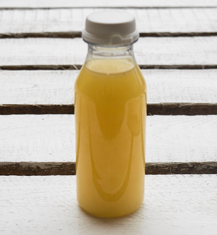 Cold-Pressed Ginger, Lemon and Apple Juice
